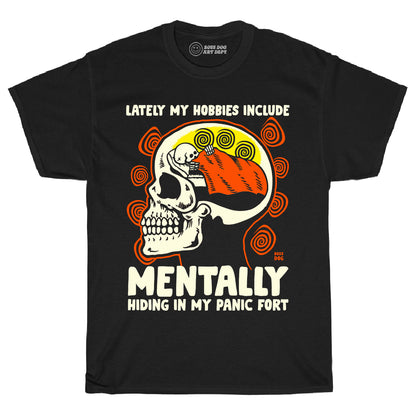Panic Fort Black Tee