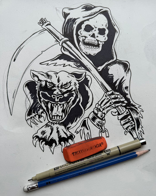 Panther and Reaper Sketch