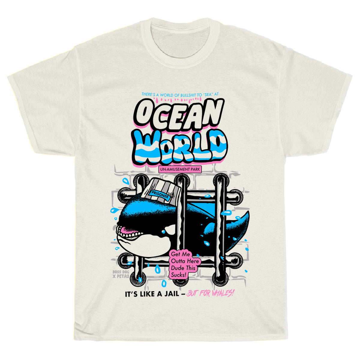 Ocean World Ivory Tee