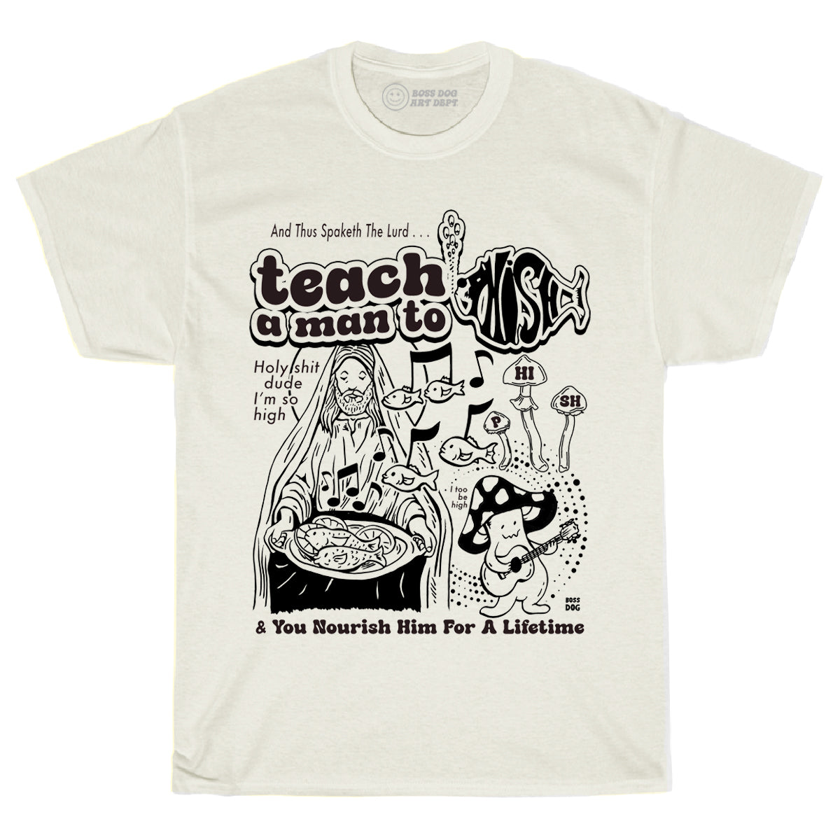 Give A Man A Phish Ivory Tee