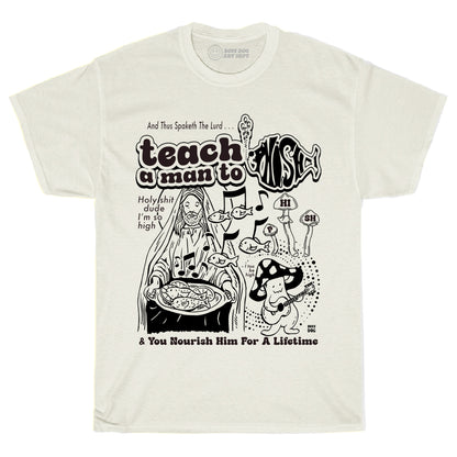 Give A Man A Phish Ivory Tee