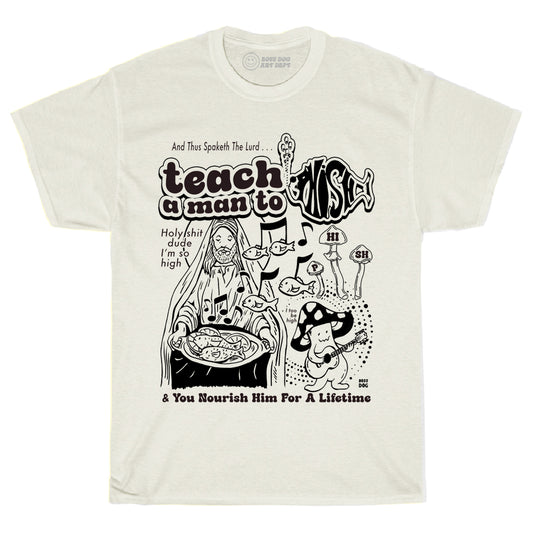 Give A Man A Phish Ivory Tee