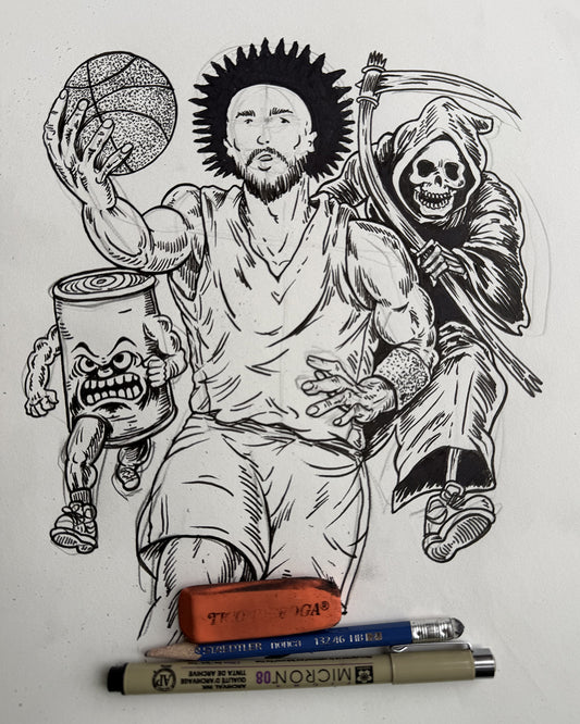 Detroit Pistoffs Sketch