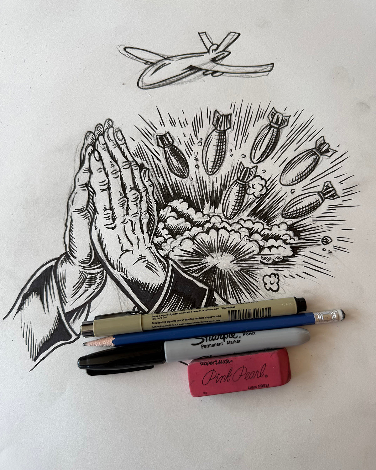 Prey On Peace Sketch