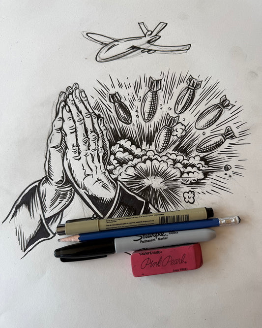 Prey On Peace Sketch