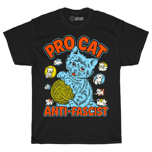 Pro Cat Black Tee