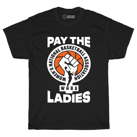 Pay Ladies Black Tee