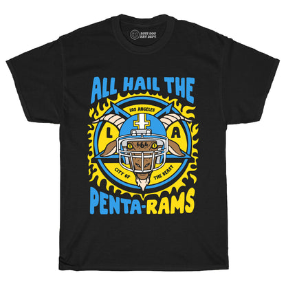 Penta-rams Black Tee