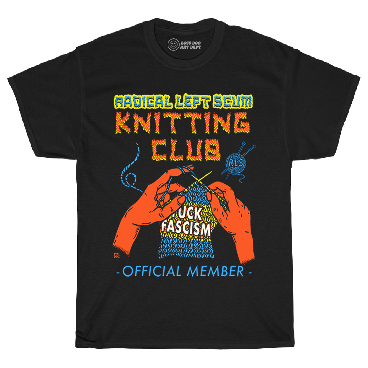 Radical Left Scum Black Tee