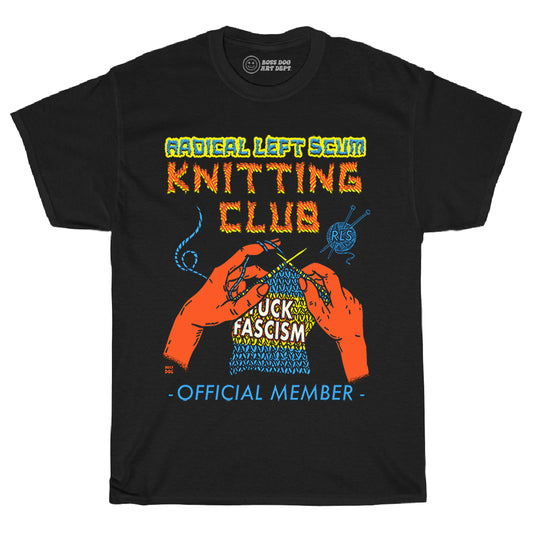 Radical Left Scum Black Tee