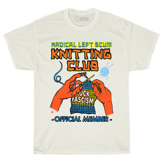 Radical Left Scum Ivory Tee