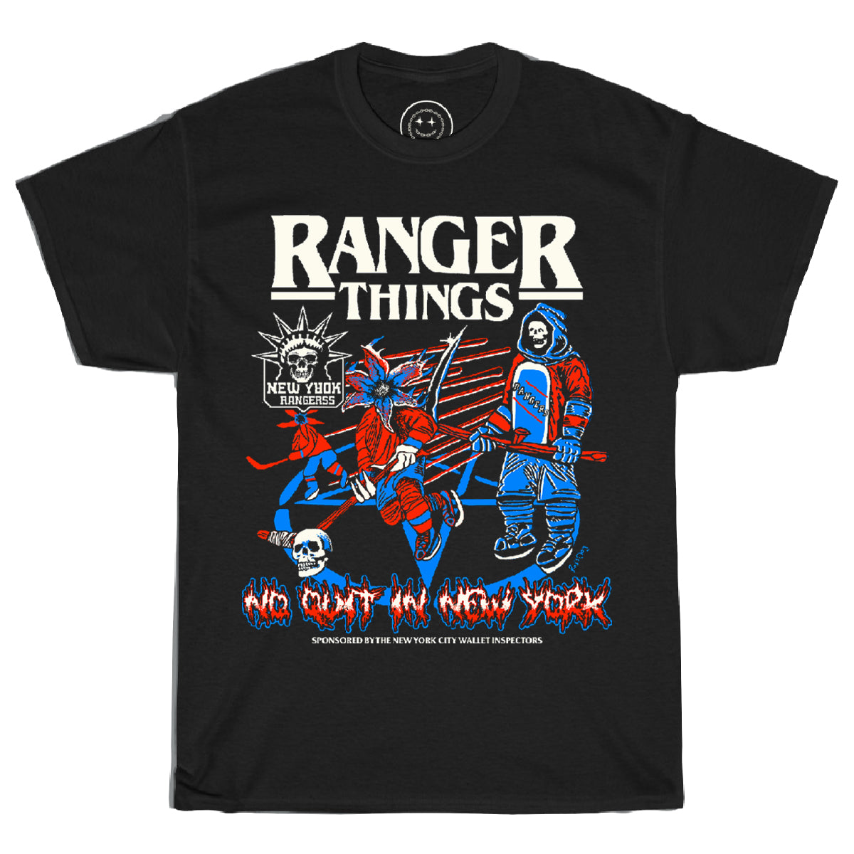 Ranger Things Black Tee