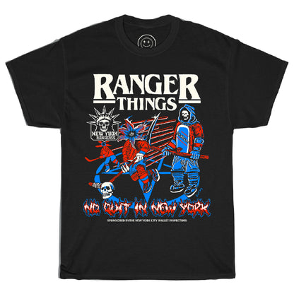 Ranger Things Black Tee