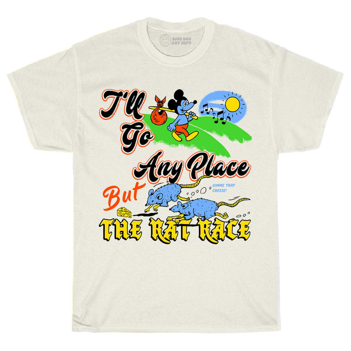 Rat Race Ivory Tee