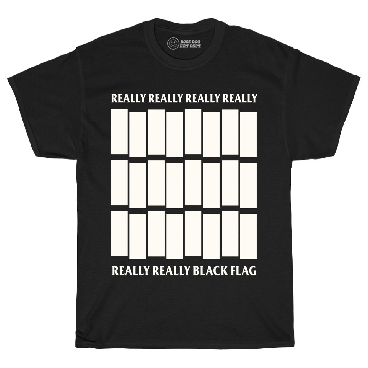 Really Really Black Flag Black Tee