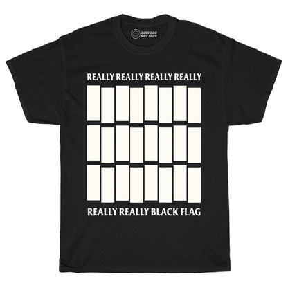 Really Really Black Flag Black Tee