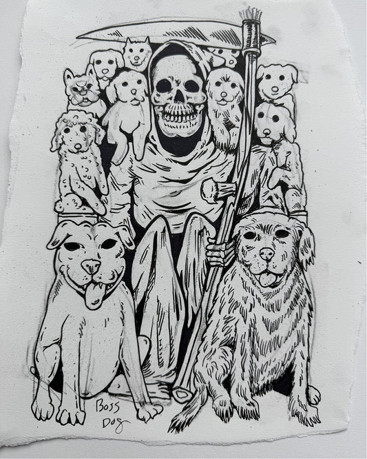 Reaper and Dogs Sketch