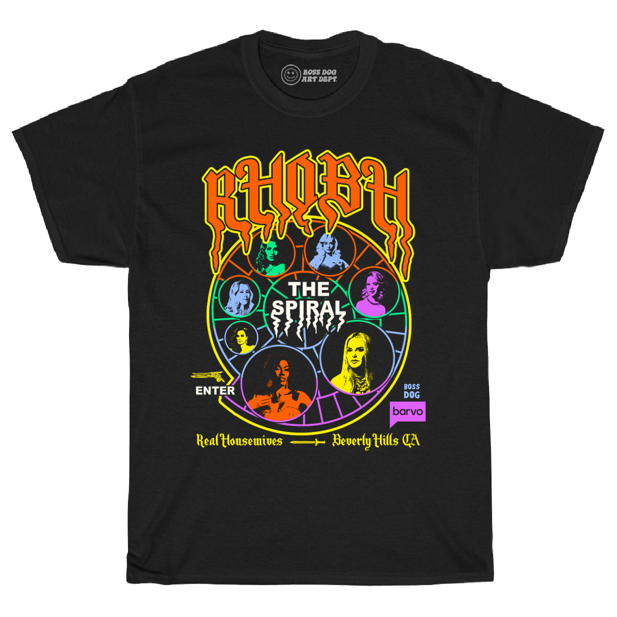 RHOBH Black Tee