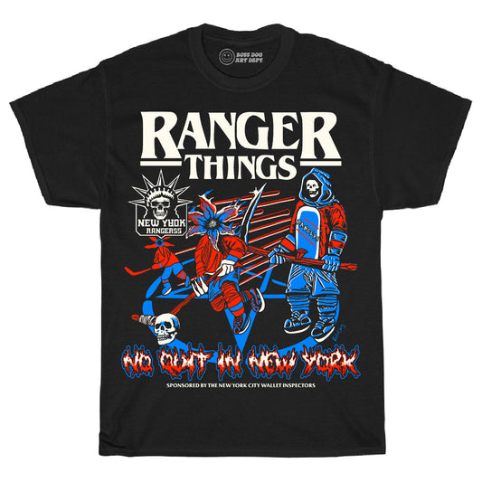 Ranger Things Tee Black Tee