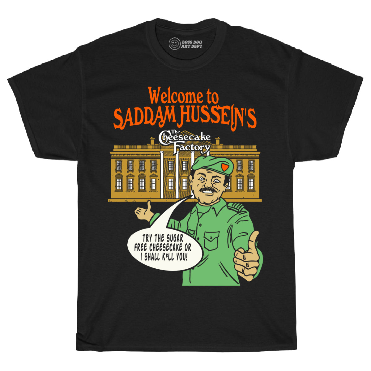 Saddam's House Black Tee
