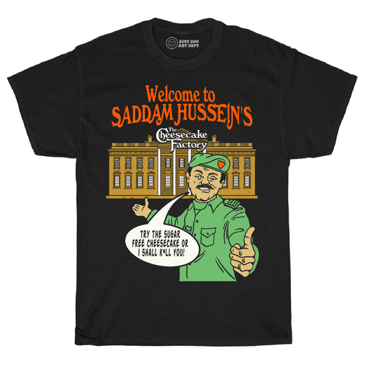 Saddam's House Black Tee