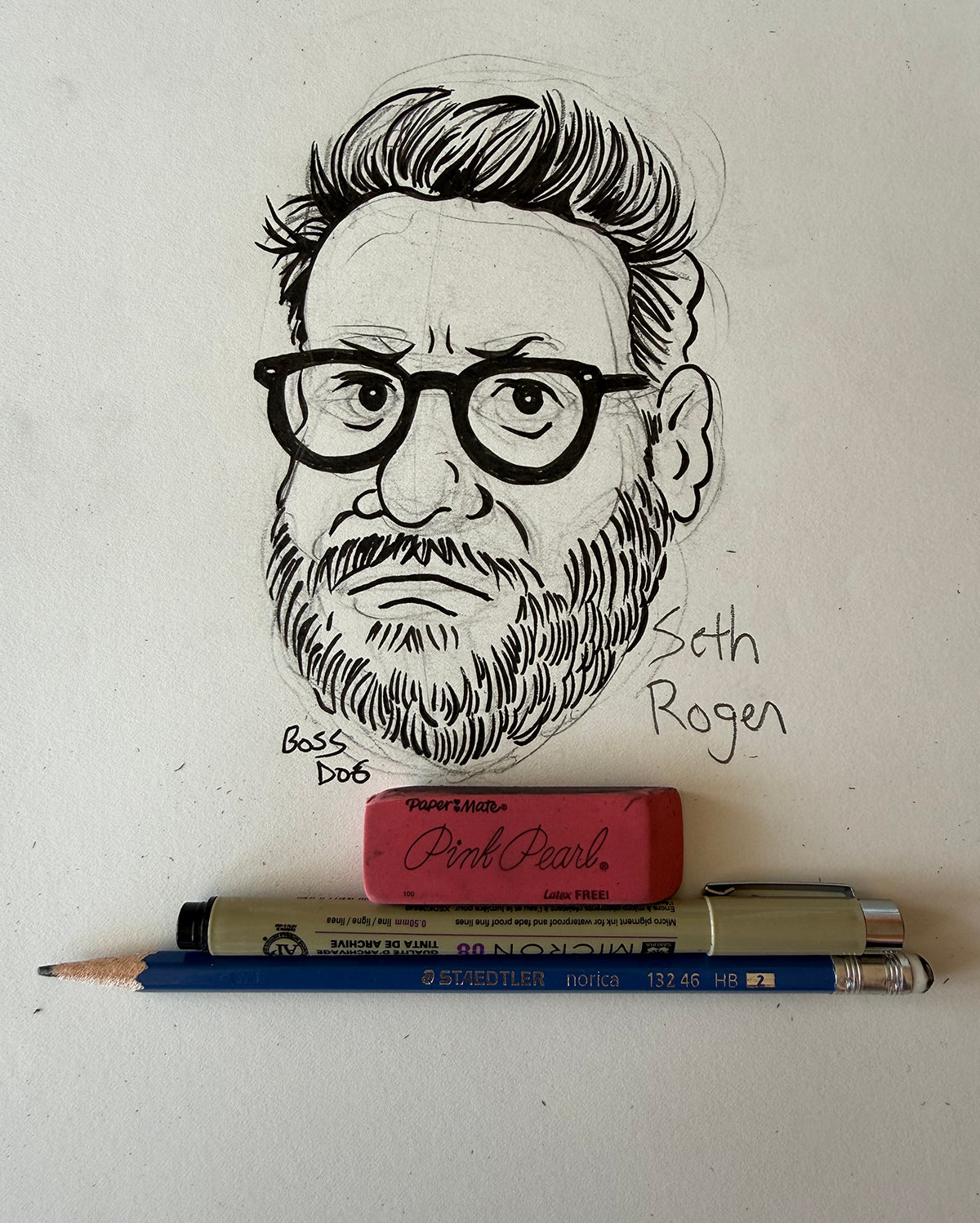Seth Rogen Sketch
