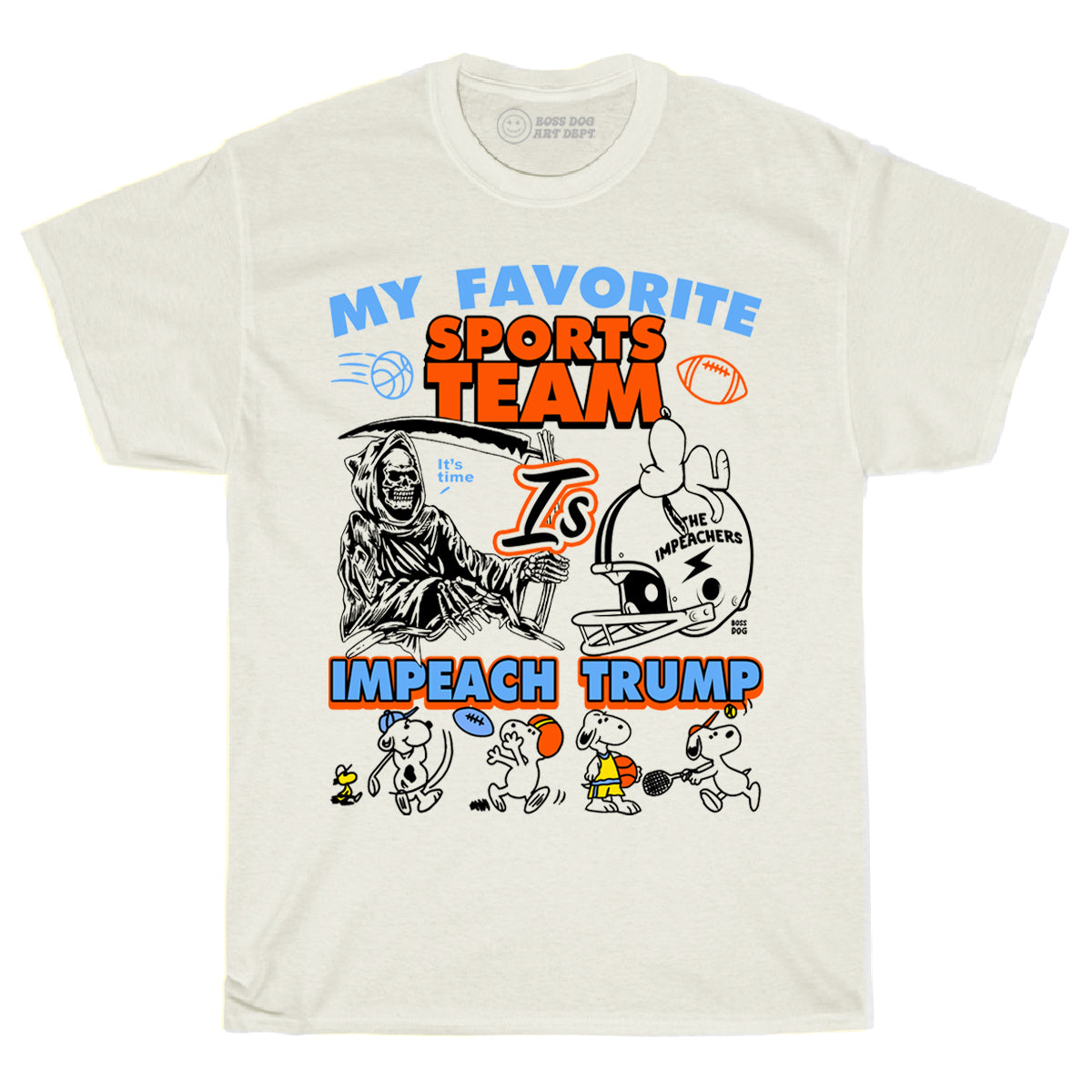 Sports Team Ivory Tee