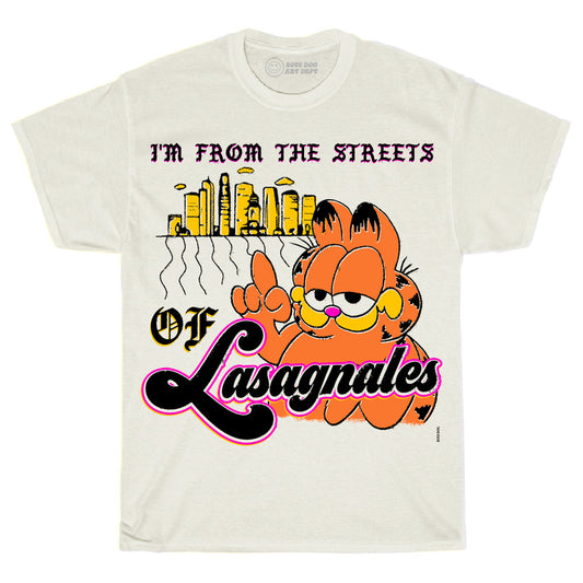 Streets of Lasagnales Ivory Tee
