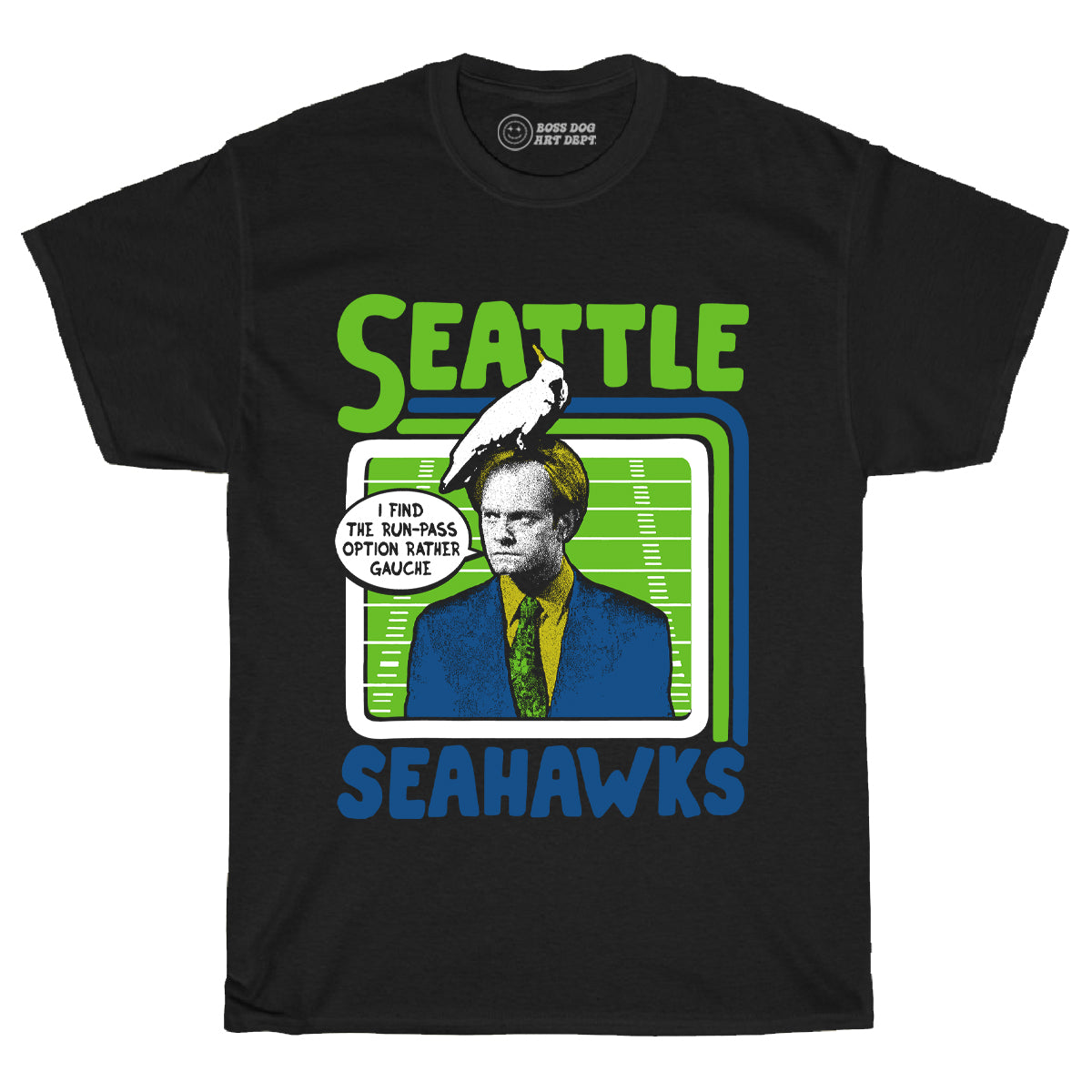 Sea Bird Black Tee