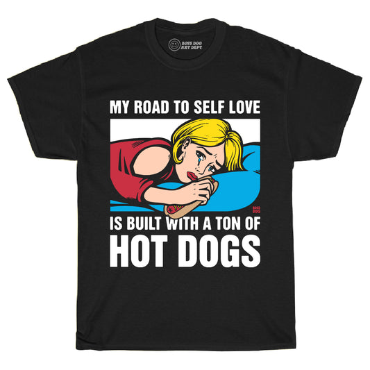 Self Love Black Tee