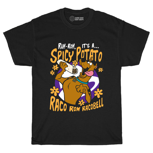Spicy Potato Black Tee