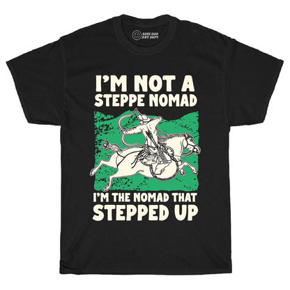 Steppe Nomad Black Tee