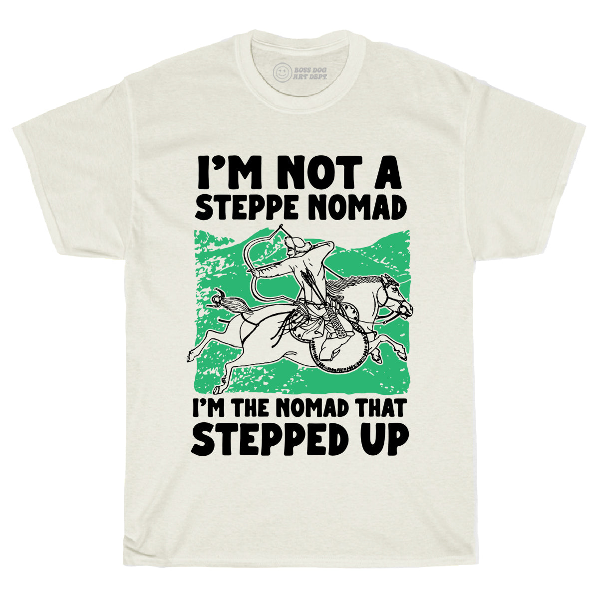 Steppe Nomad Ivory Tee
