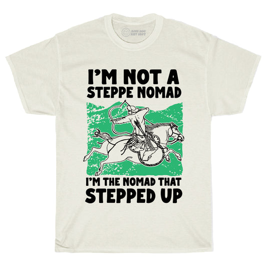 Steppe Nomad Ivory Tee