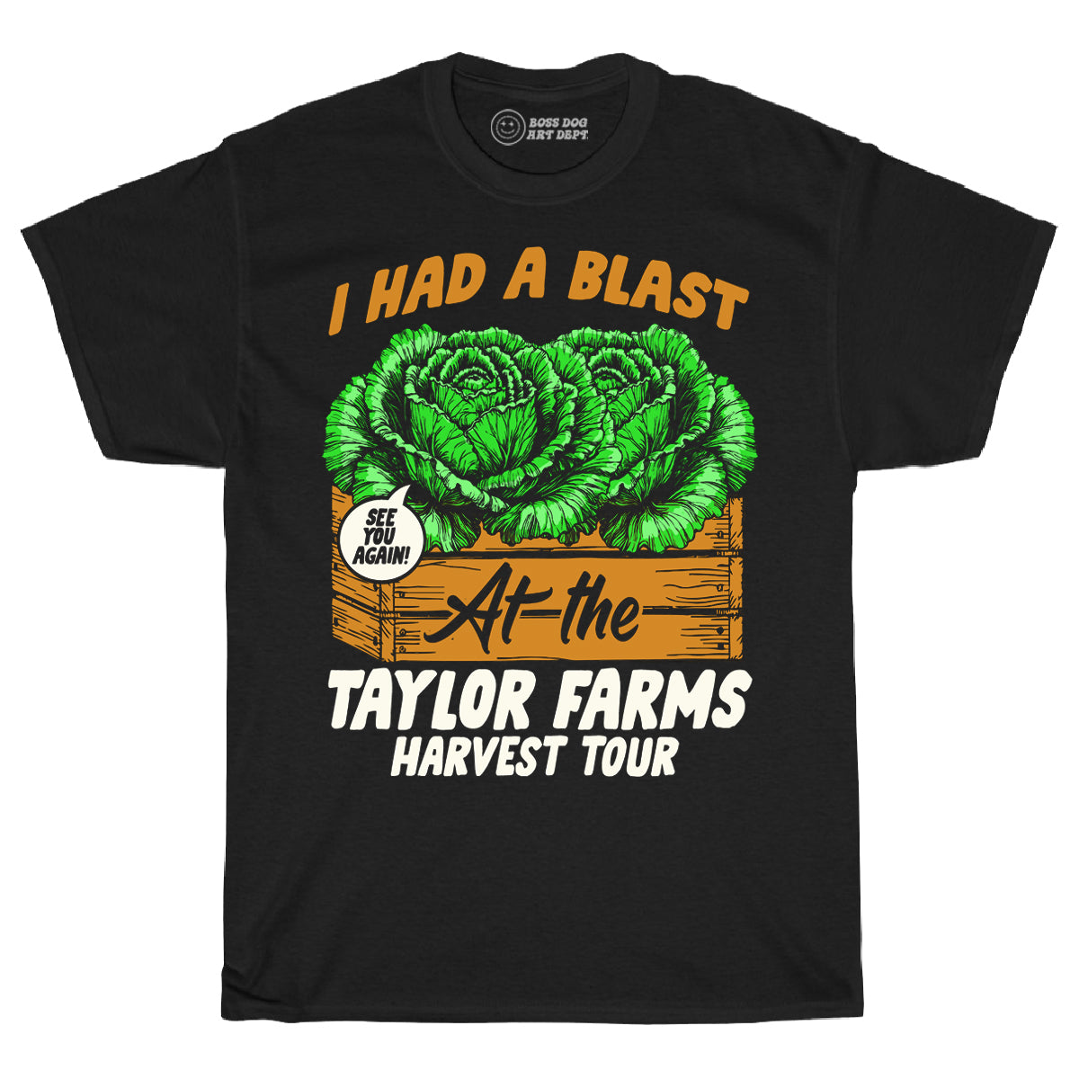 Taylor Farms Black Tee