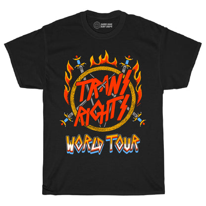 Trans Rights Black Tee