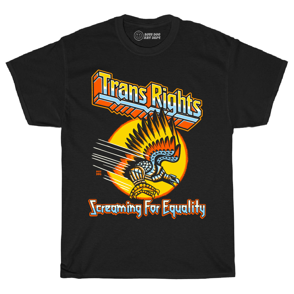 Screaming For Equality Black Tee