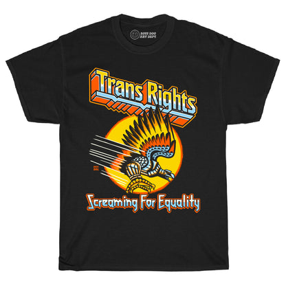 Screaming For Equality Black Tee