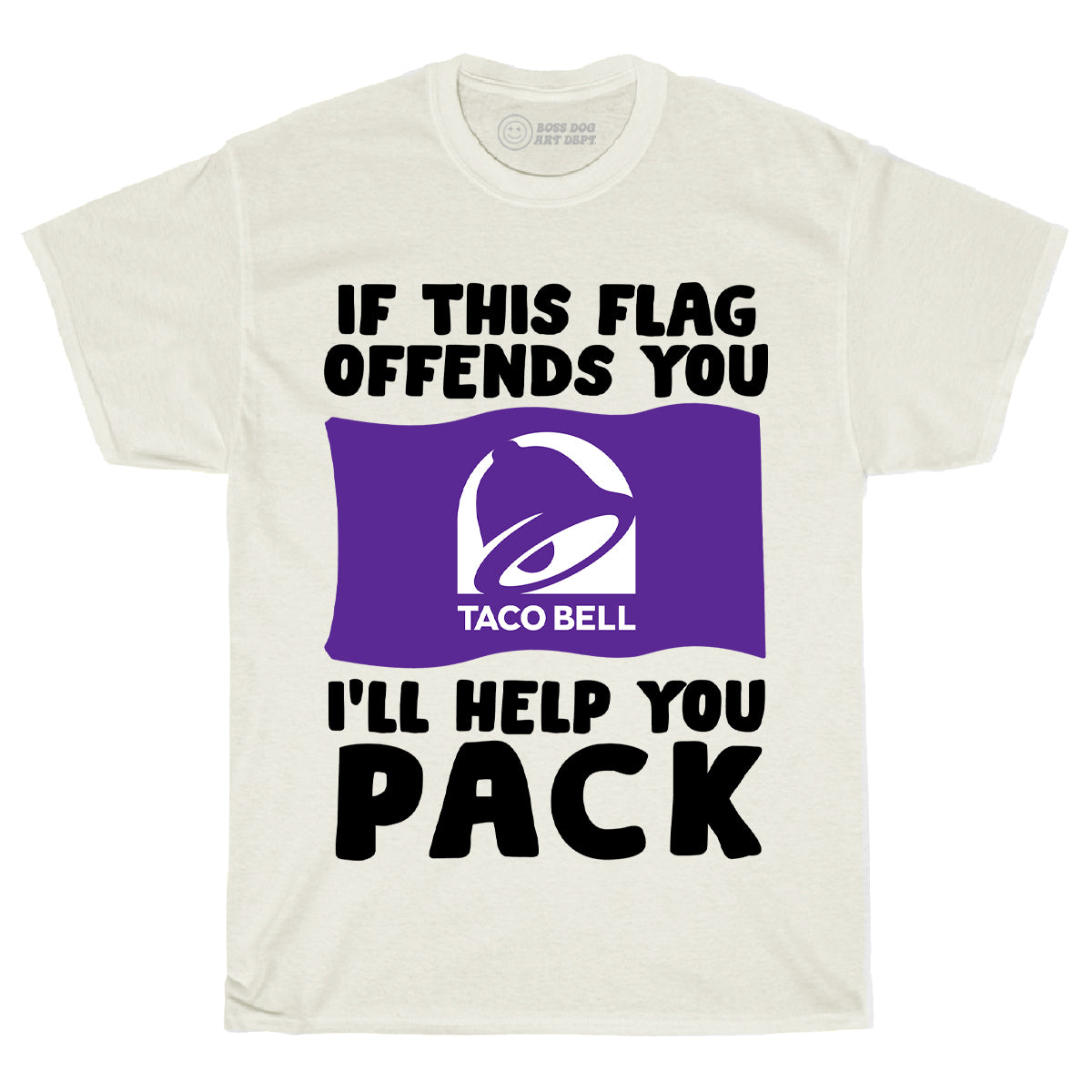 Taco Flag Ivory Tee