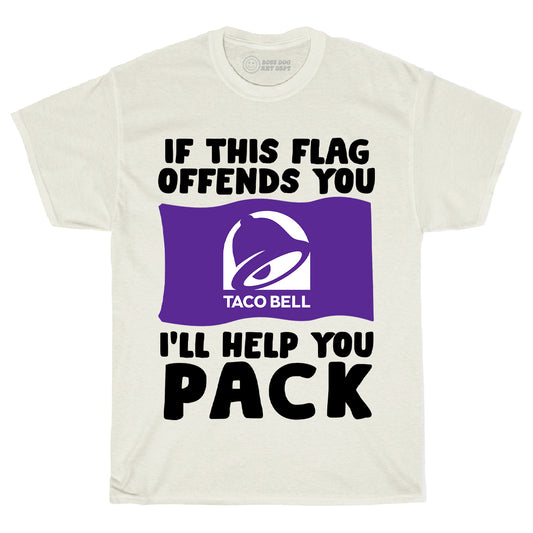 Taco Flag Ivory Tee