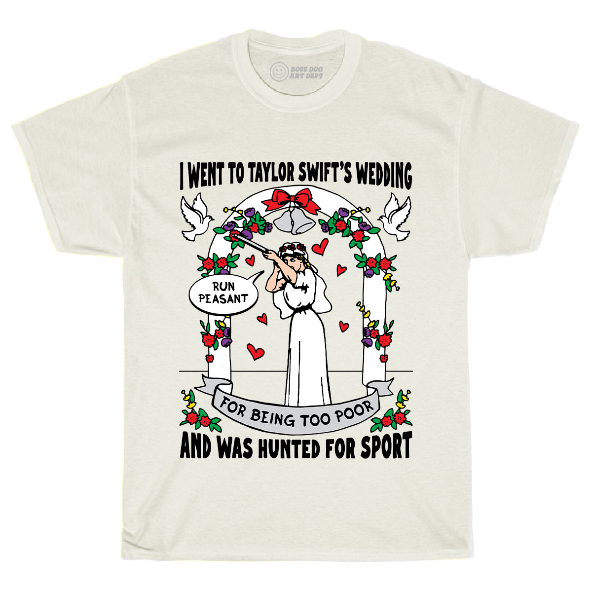 Tay Wedding Ivory Tee
