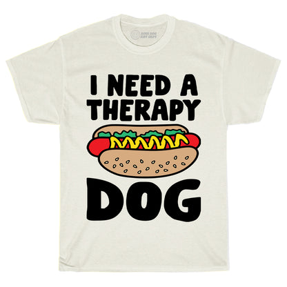 Therapy Dog Ivory Tee