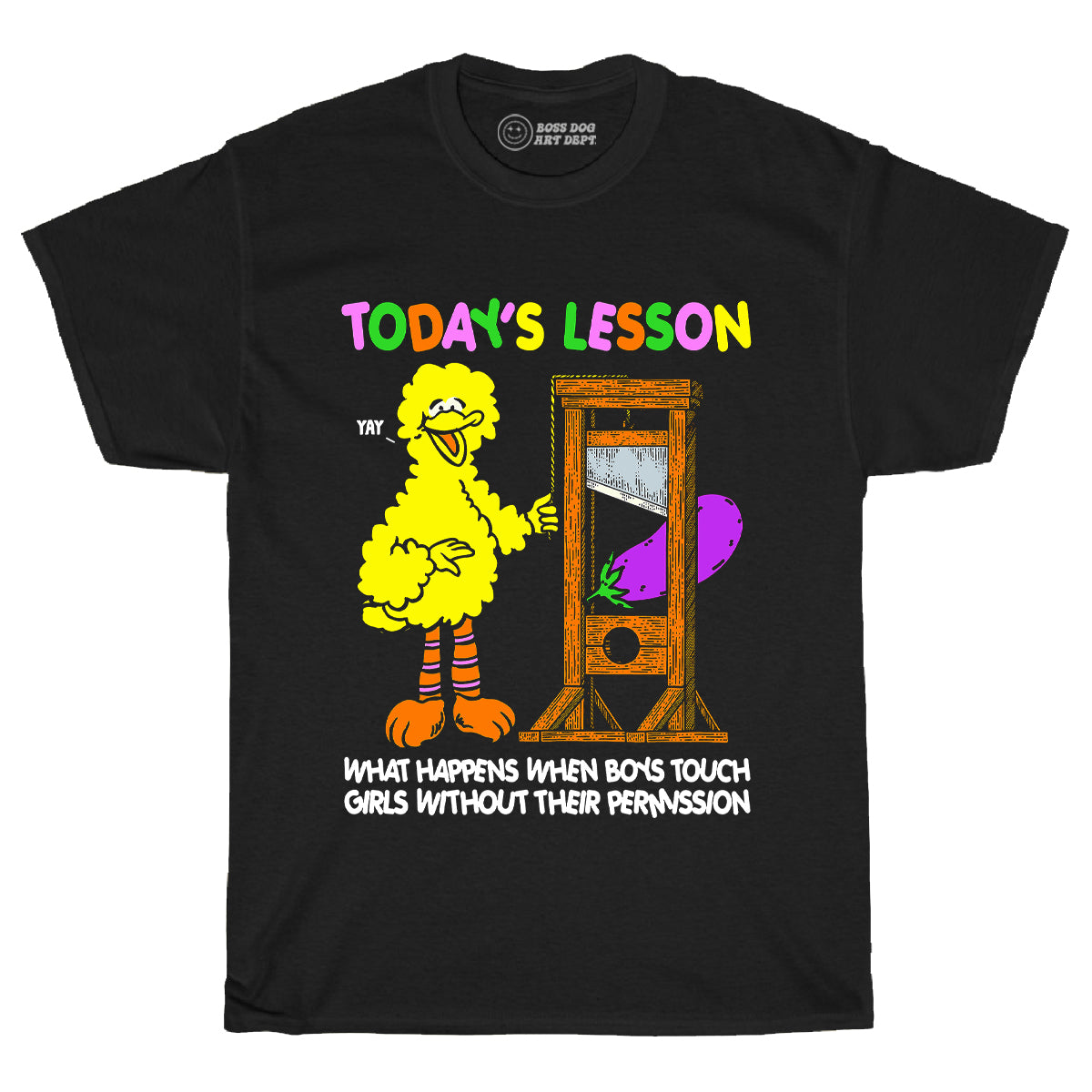 Today's Lesson Black Tee