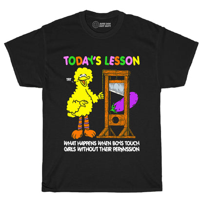 Today's Lesson Black Tee