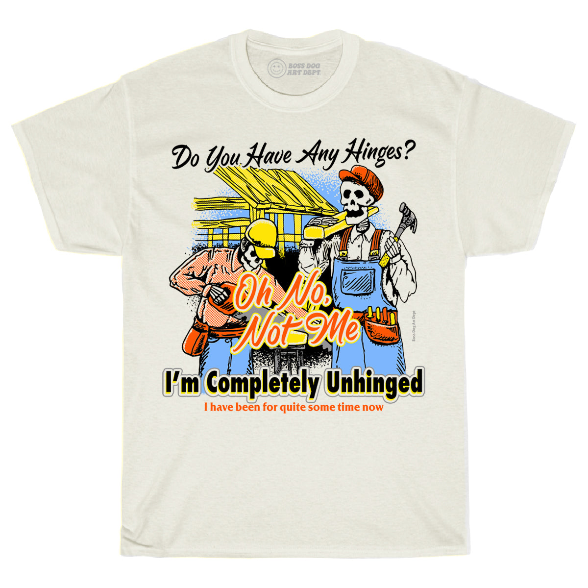 Unhinged Ivory Tee
