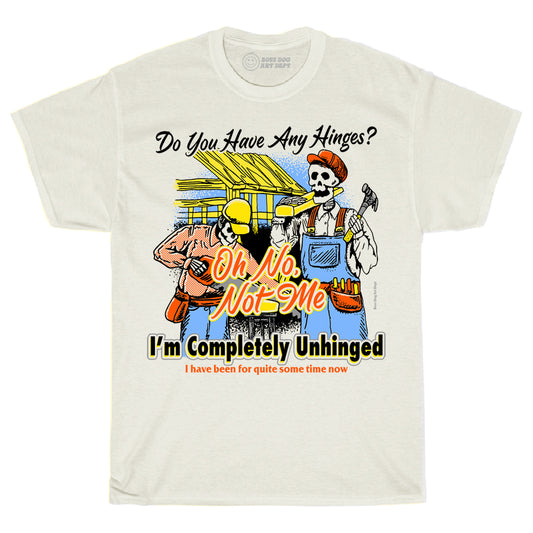 Unhinged Ivory Tee