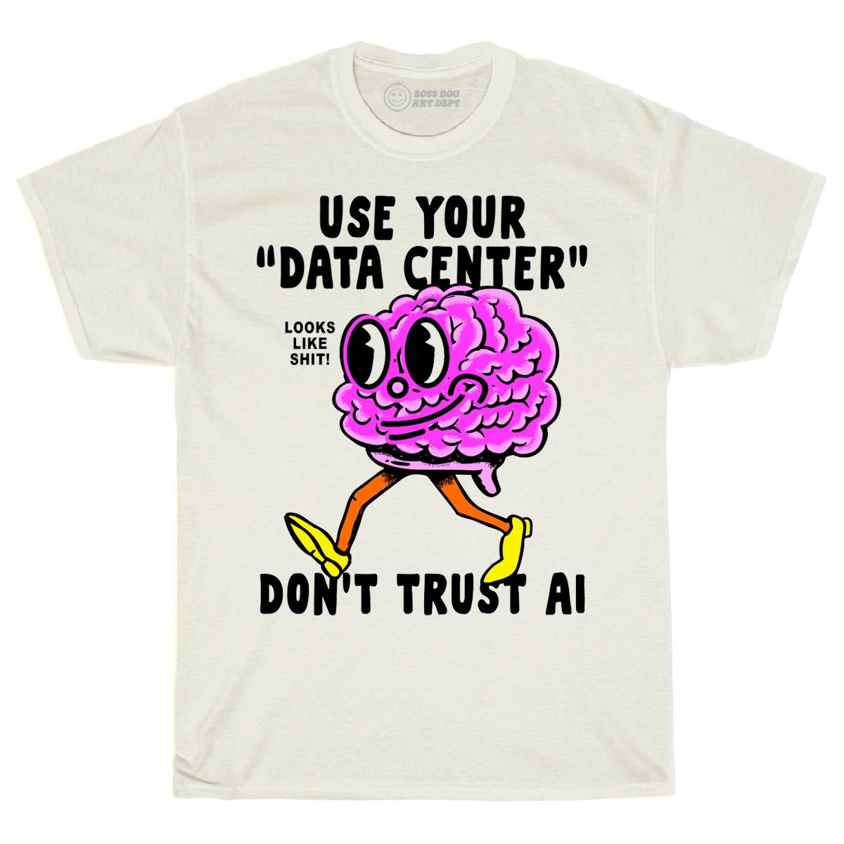 Use Your Data Center Ivory Tee