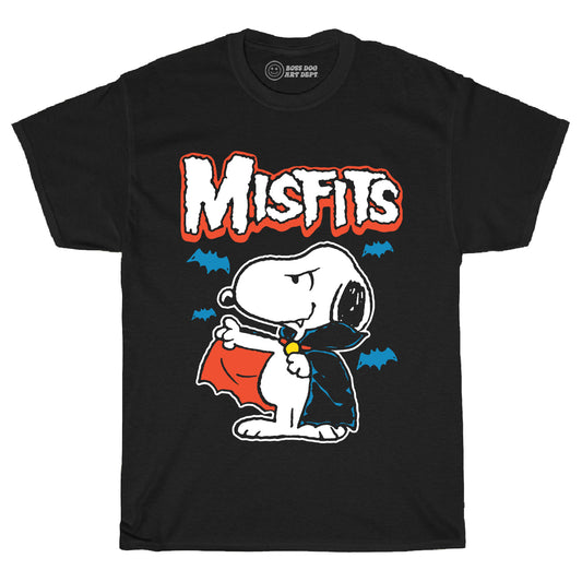 Vampire Dog Black Tee
