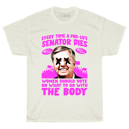 Vote Body Ivory Tee