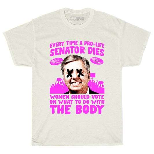 Vote Body Ivory Tee